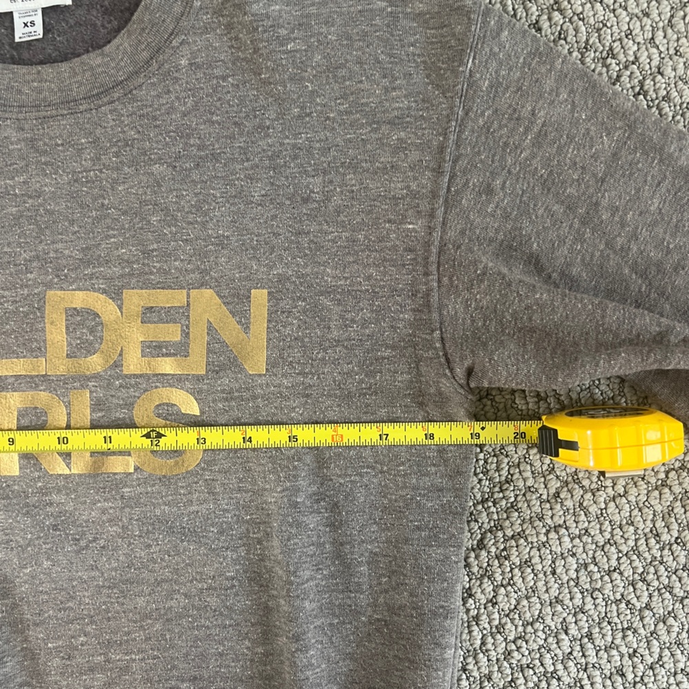 Sub_Urban Riot Heather Gray Sweatshirt with Gold Print - Picture 5 of 5